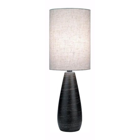 LITE SOURCE Dark Bronze Table Lamp From The Quatro Collection LS-2998